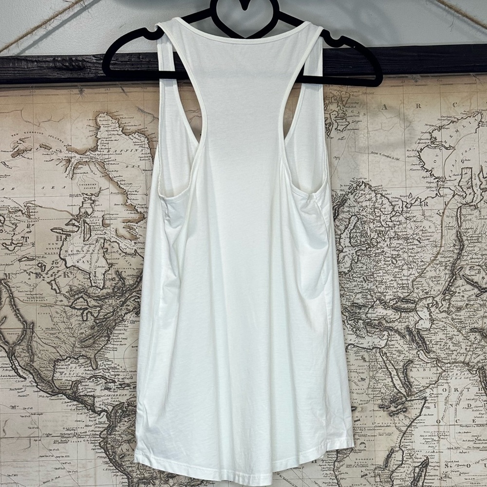 Southern Tide Sleeveless Tank Top | White | Size M - Picture 3 of 7